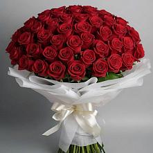 Букет 101 Красная роза Блэк Мэджик в Солнечногорске-7