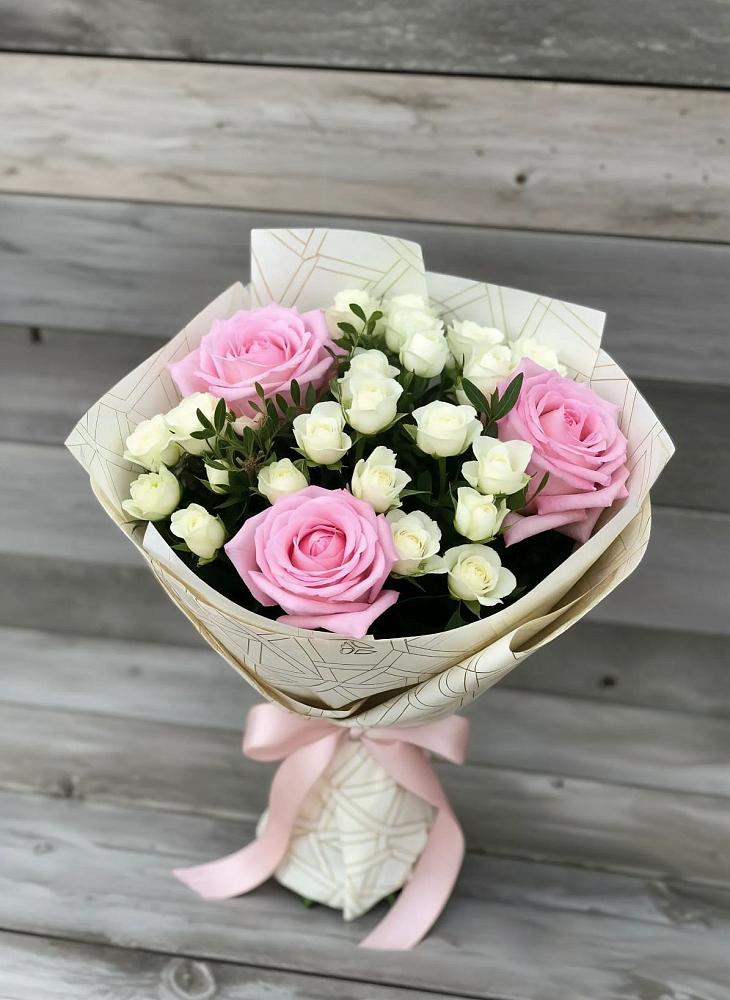 Букет цветов из: Розы в Солнечногорске-7