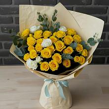 Букет цветов из:  Розы в Солнечногорске-7