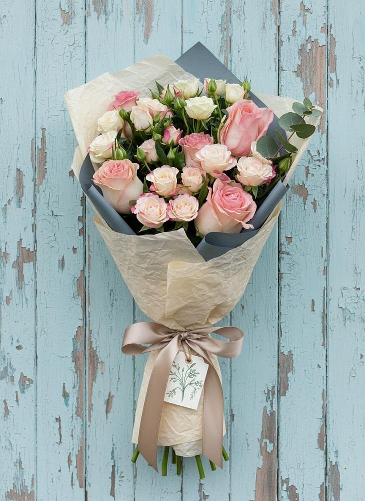 Букет цветов из: Розы в Солнечногорске-7