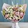 Букет цветов из: Альстромерии и Розы в Солнечногорске-7