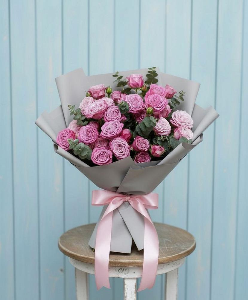 Букет цветов из: Розы в Солнечногорске-7