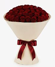 Букет 101 Бордовая роза Блэк Бакарра в Солнечногорске-7