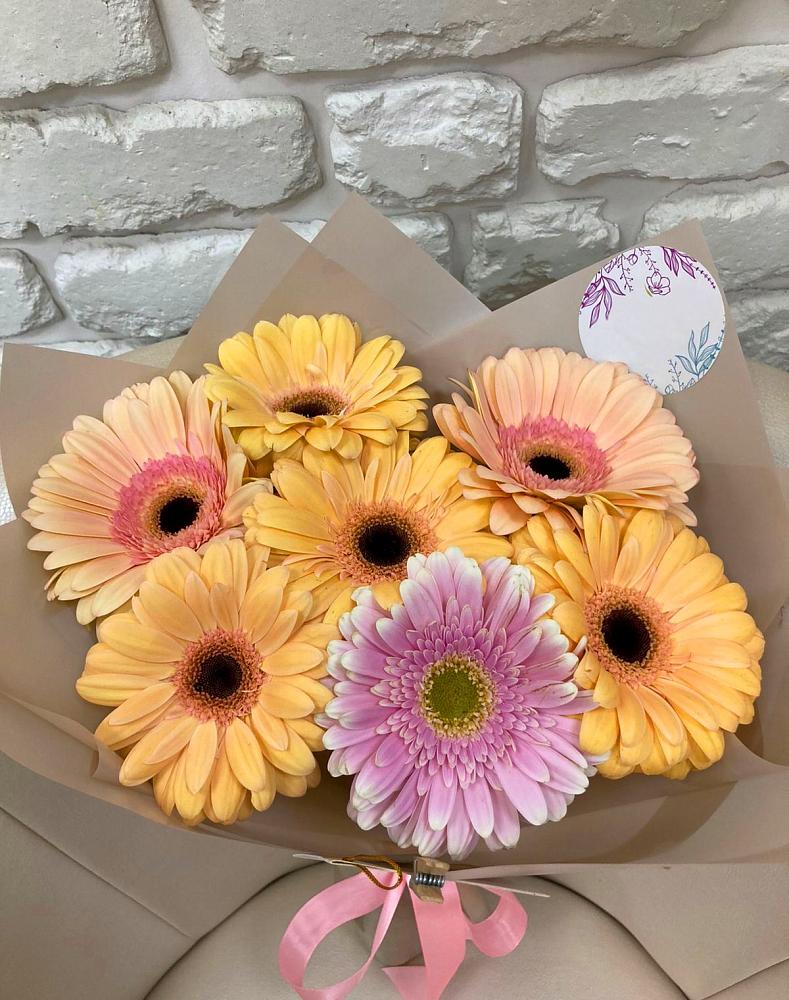 Букет цветов из: Герберы в Солнечногорске-7