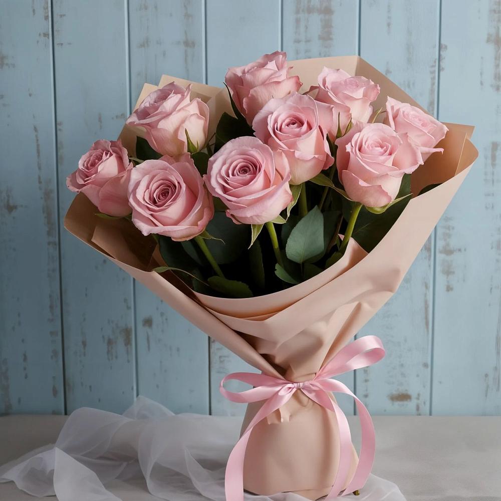 Букет цветов из: Розы в Солнечногорске-7