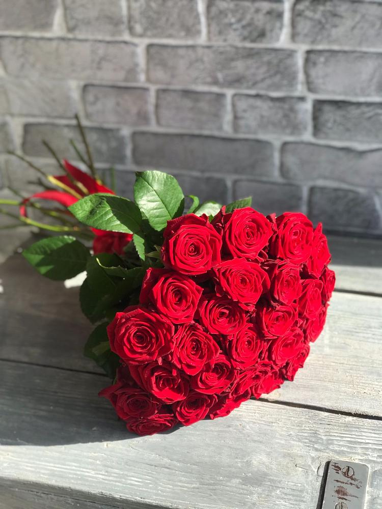 Букет Красные розы Фридом в Солнечногорске-7