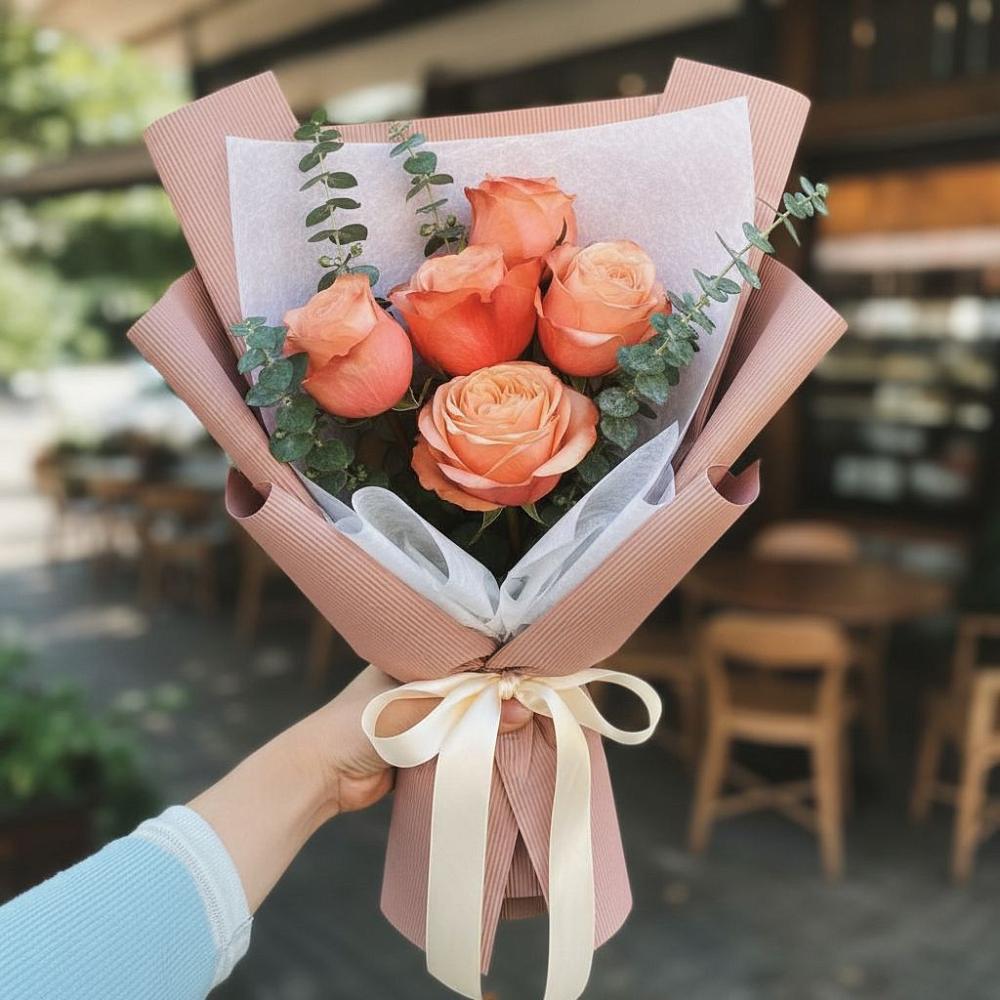 Букет цветов из: Розы в Солнечногорске-7