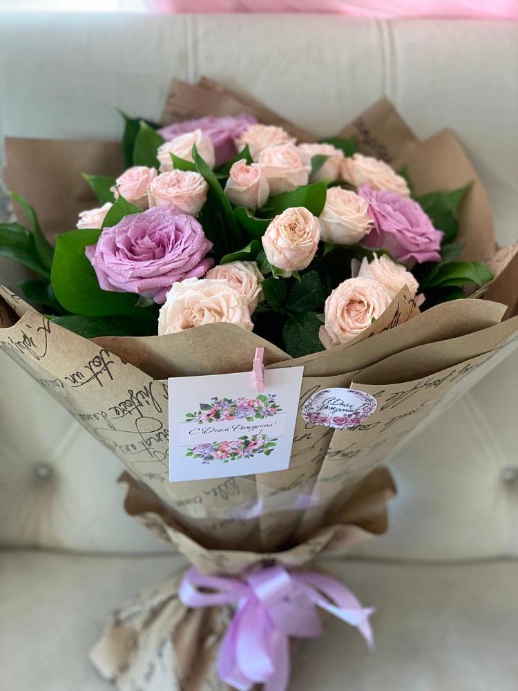 Букет цветов из: Розы в Солнечногорске-7