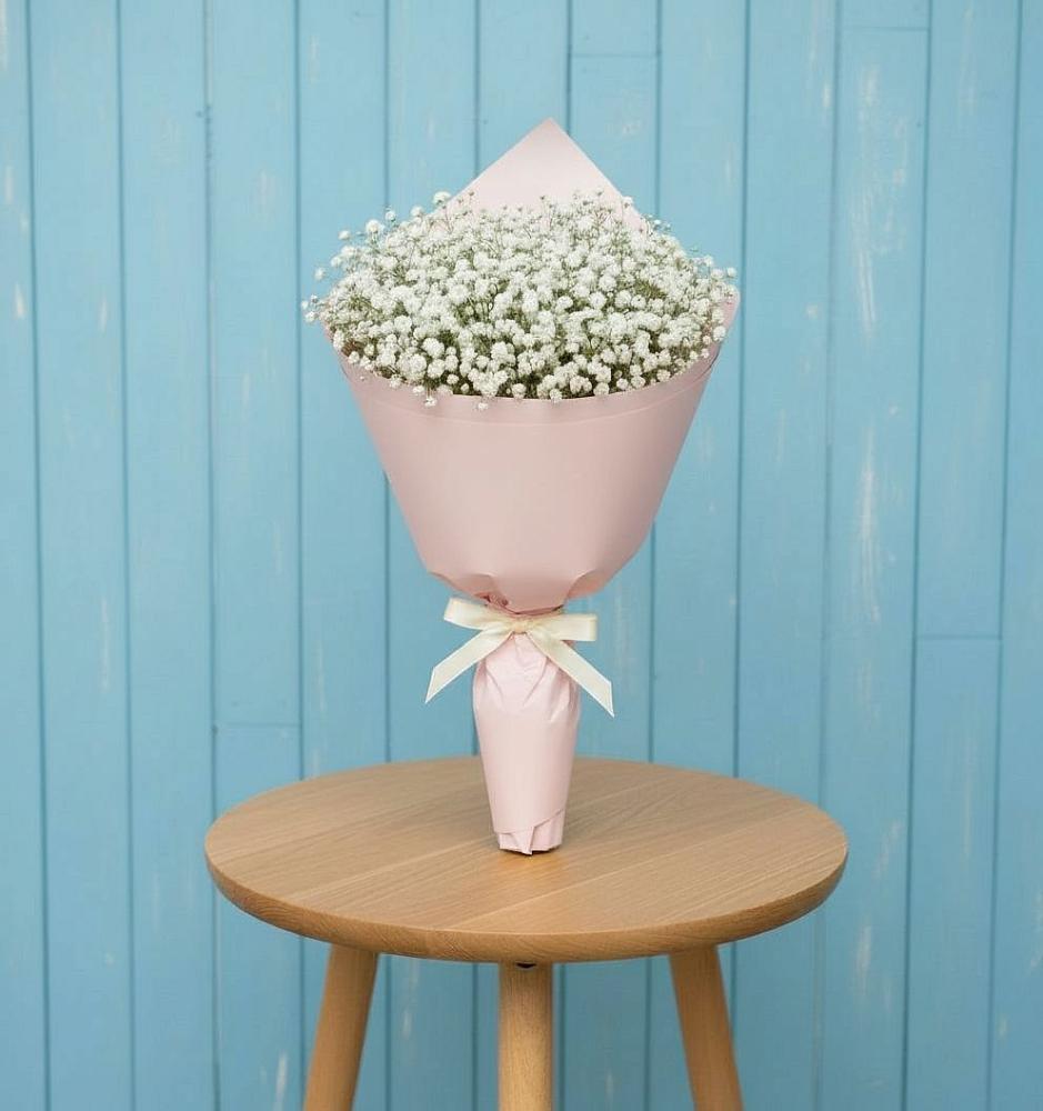 Букет цветов из: Гипсофила в Солнечногорске-7