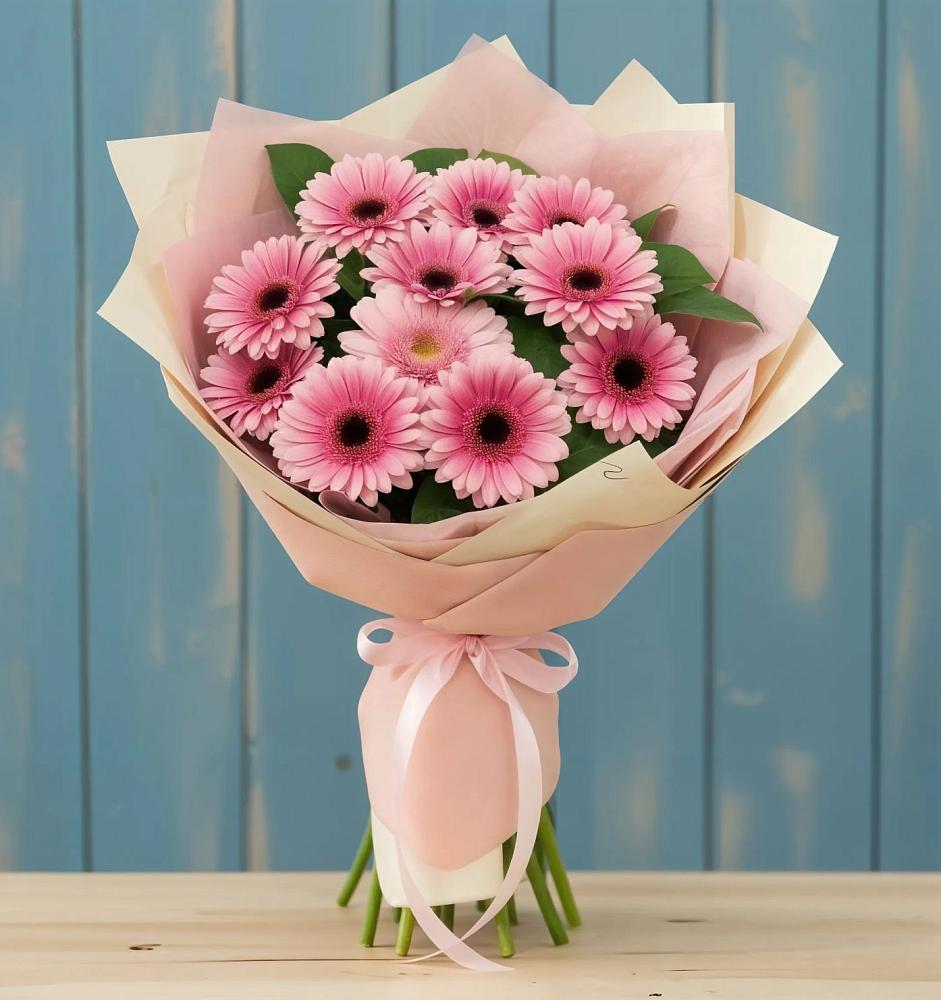 Букет цветов из: Герберы в Солнечногорске-7