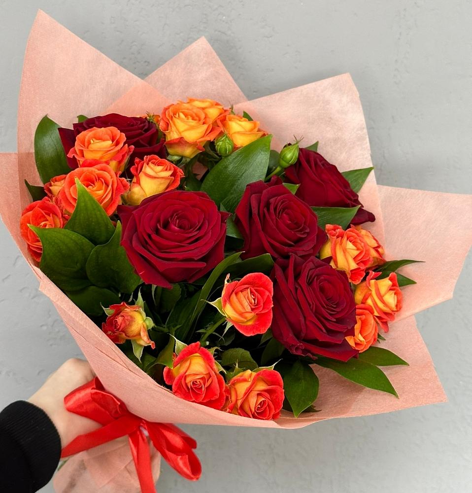 Букет Любовь и восторг в Солнечногорске-7