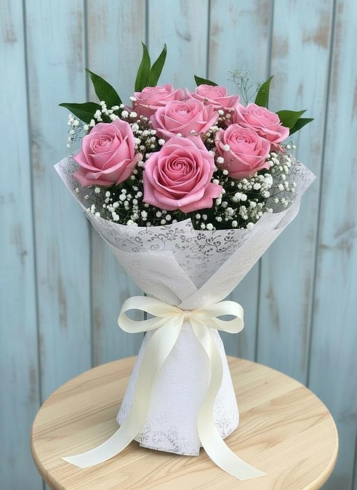 Букет цветов из: Розы в Солнечногорске-7