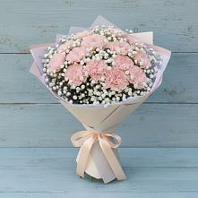 Букет цветов из:  Гвоздики в Солнечногорске-7
