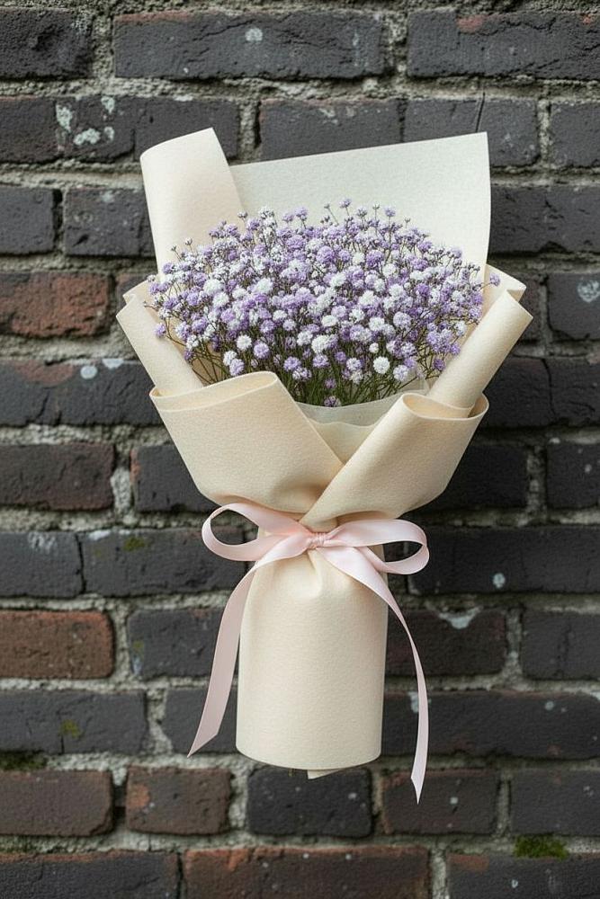 Букет цветов из: Гипсофила в Солнечногорске-7