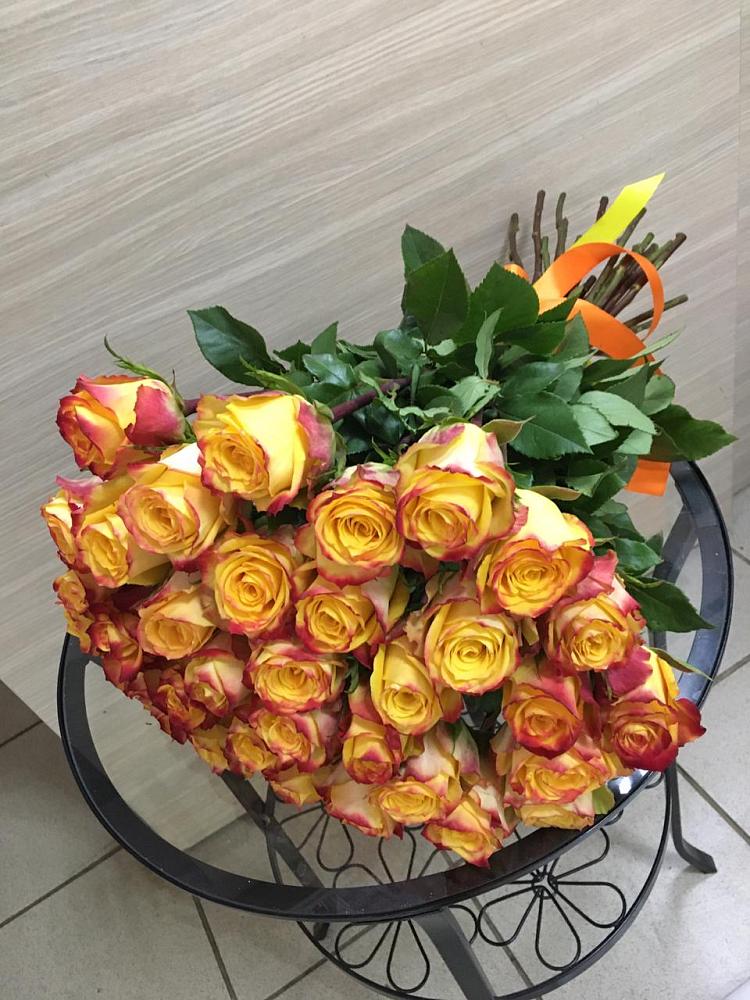 Букет Желтые розы в Солнечногорске-7