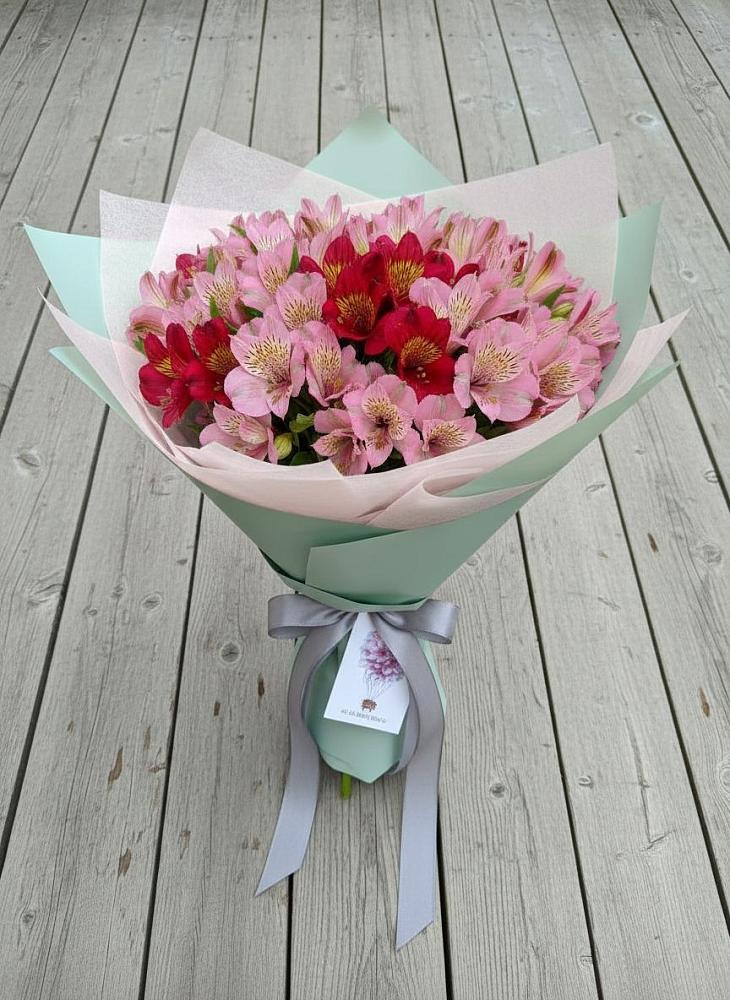 Букет цветов из: Альстромерии в Солнечногорске-7