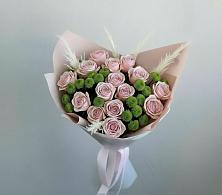 Букет цветов из:  Розы и Хризантемы в Солнечногорске-7