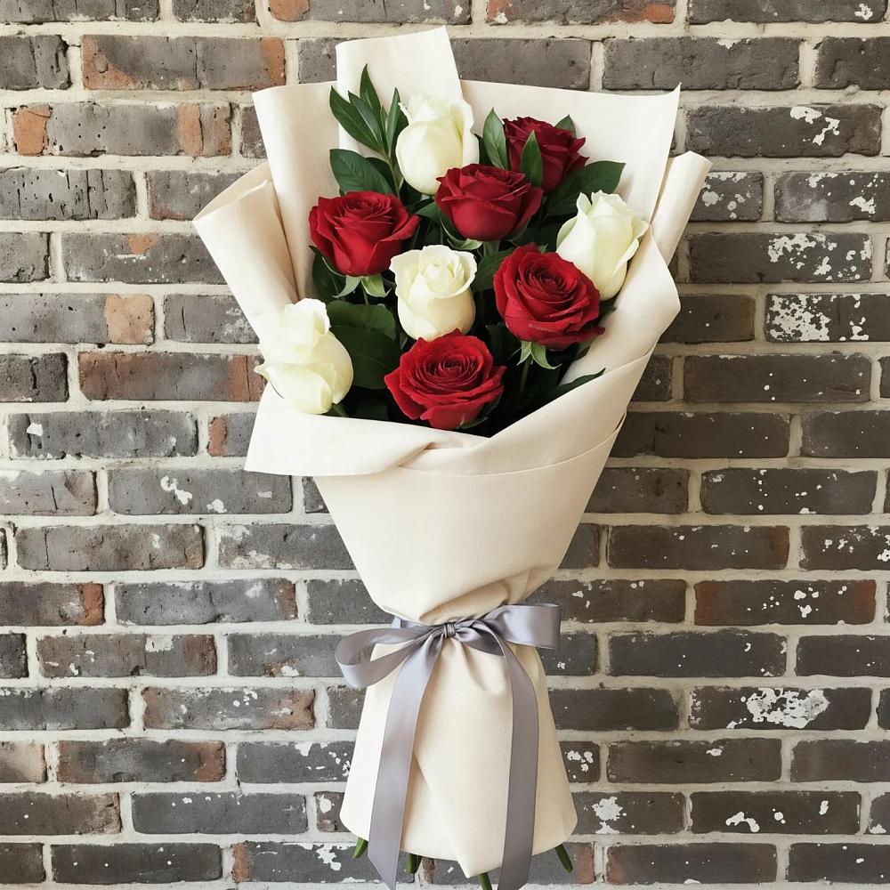 Букет цветов из: Розы в Солнечногорске-7