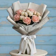 Букет цветов из:  Розы в Солнечногорске-7