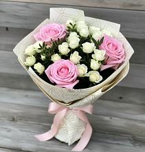 Букет цветов из:  Розы в Солнечногорске-7