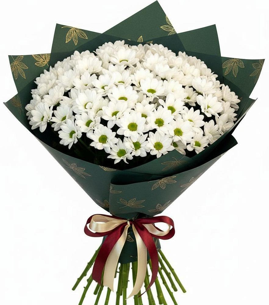 Букет цветов из: Хризантемы в Солнечногорске-7