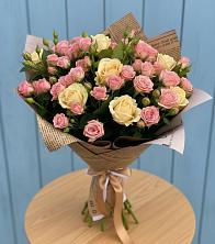 Букет цветов из:  Розы в Солнечногорске-7
