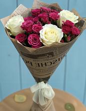 Букет цветов из:  Розы в Солнечногорске-7