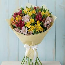 Букет цветов из:  Альстромерии в Солнечногорске-7