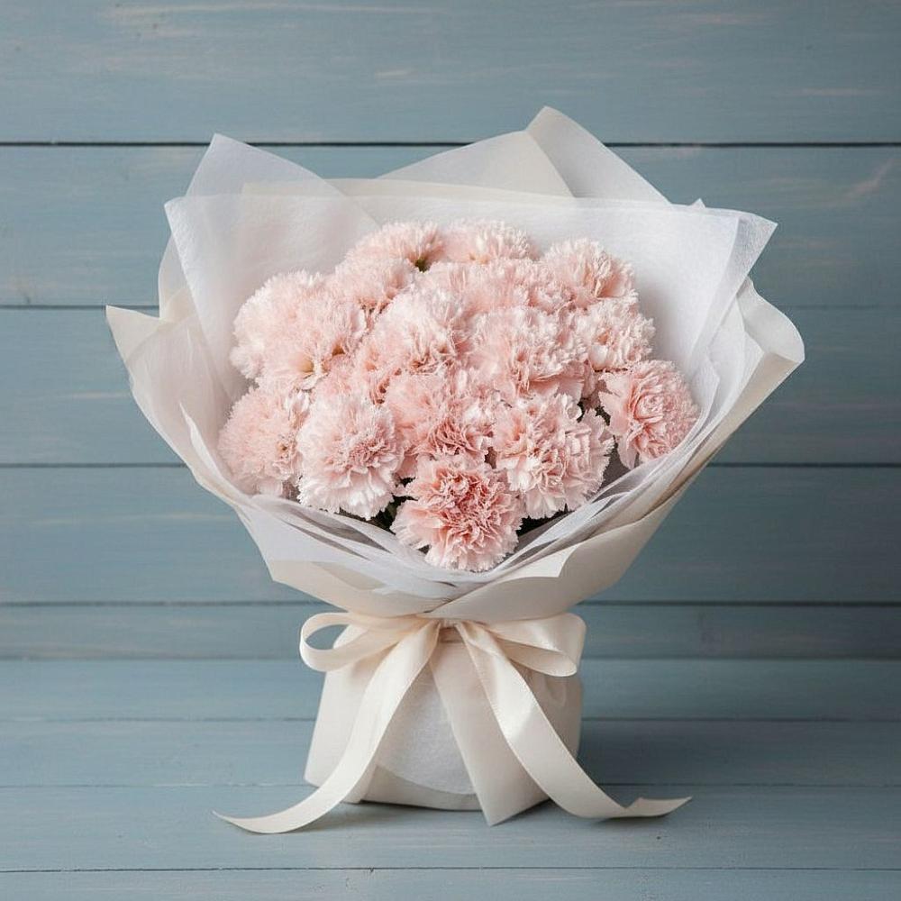 Букет цветов из: Гвоздики в Солнечногорске-7