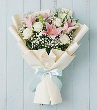Букет цветов из:  Лилии в Солнечногорске-7