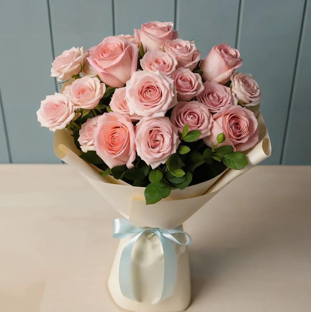 Букет Розовый шарм в Солнечногорске-7