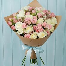 Букет цветов из:  Розы в Солнечногорске-7